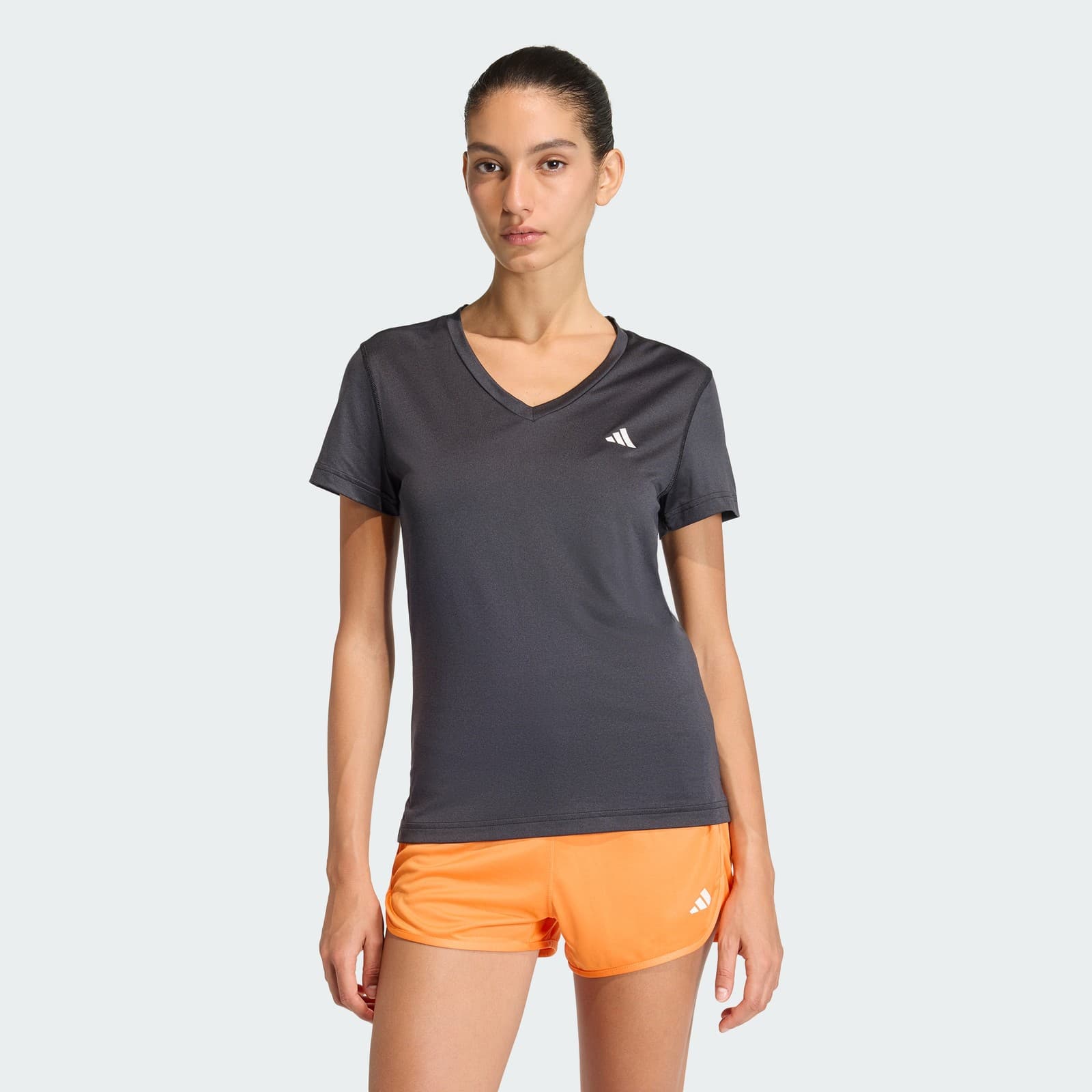 adidas women Workout Essentials V-Neck T-Shirt